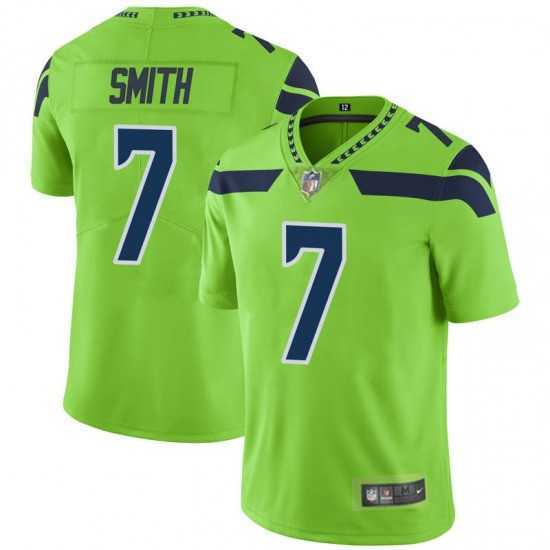 Men & Women & Youth Seattle Seahawks #7 Geno Smith Green Vapor Untouchable Limited Stitched Jersey